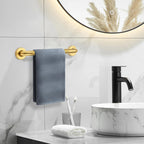 Grab Bars for Shower, 2 Pack 16-Inch Anti Slip Shower Handles for Elderly, Safety Shower Grab Bar, Stainless Steel Handicap Grab Bars for Bathroom,Toilet (Gold, 1" Diameter)
