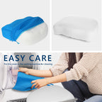 Hot Tub Booster Seat, Weighted SPA Booster Seat Cushion for Adults, 3D Air Mesh Inflatable Hot Tub Seat Accssories with Non-Slip Micro Dot Bottom,Indoor or Outdoor Quick Dry Hot Tub Pillow