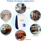 Ultrasonic Pest Repeller, 10 Pack Ultrasonic Electronic Pest Control Mouse Repellent Indoors Plug in Insect Mosquito Repellent Bug Wall for Mice, Rodent, Spider
