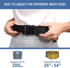 Gait Belt for Seniors - Transfer Gate Belts With Handles for Lifting Elderly & Patient Physical Therapy - Easy to Use Quick Release Gait Belt for Medical Nursing Use