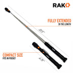 RAK Magnetic Pickup Tool Gifts for Men - Telescoping Magnet with LED Flashlight and 22 Inches Extendable Neck, Cool Gadgets Mechanic Tool, Holiday Gifts for Men, Dad, Husband, Grandpa, Handyman