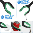 Tottist 6 Pack Grabber Reacher Tool for Elderly, 32" Extra Long Litter Stick Lightweight Handy Claw Grabber for Arm Extension Garbage Gripper Trash Pick up Litter Picker Garden(Green)