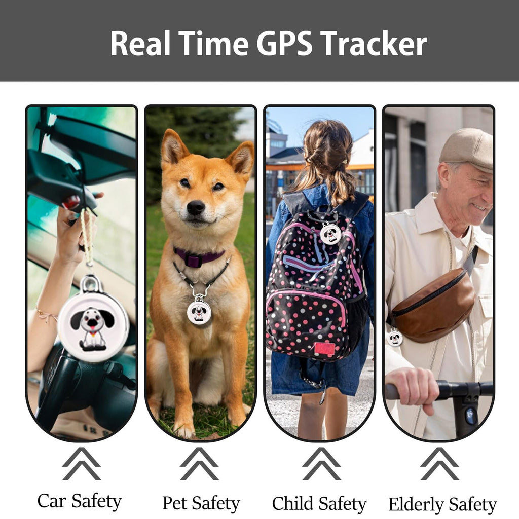 GPS Tracker for Vehicles Portable Car GPS Tracker Micro GPS Device All US Coverage Accurate Positioning for Vehicles Elderly Kids Pets No SIM Card No Subscription Required