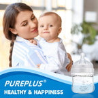 PUREPLUS DA29-00003G Water Filter Replacement for Samsung DA29-00003B, Aqua-Pure Plus DA29-00003F, DA29-00003A, HAFCU1, HDX FMS-1, RSG257AARS, RFG237AARS, RFG297AARS, RS22HDHPNSR Refrigerator, 3Pack
