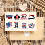 American Trump 2024 Stickers 50pcs Pack, Funny USA Presidential Election Stickers for Laptop Water Bottles Car Phone Truck Motorcycle Notebook Bike Bumper Luggage (2024Trump)