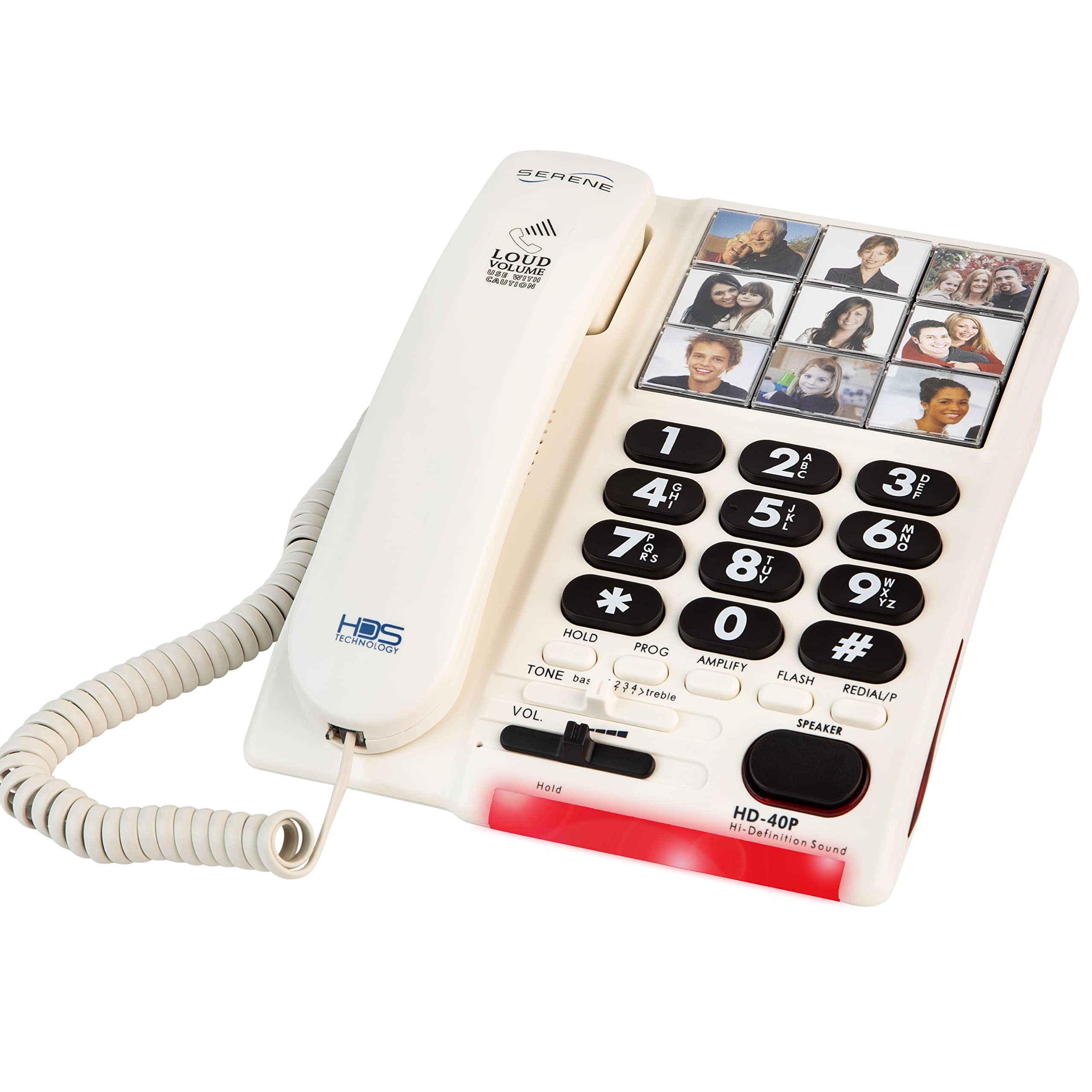 Serene Innovations HD-40P High Definition Amplified Photo Phone