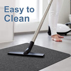Placoot Office Chair Mat for Hardwood Floor, 55"x63" Large Size Computer Chair Mat, Desk Chair Mat, Large Anti-Slip Floor Protector for Home Office Dark Grey