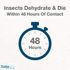 Safer Home SH51703 OMRI Listed Diatomaceous Earth - Ant, Roach, Bedbug, Flea, Silverfish, Earwig, & Crawling Insect Killer