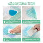 MILDPLUS Bed Pads with Adhesive Strips 30'' X 36'' Disposable Underpads Extra Large Thicker Incontinence Pads for Unisex Adult, Senior, Kids and Pet (30 Count)