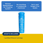 FROG Serene Mineral Replacement Cartridge for Hot Tubs for use only with FROG Serene in-Line and Floating Sanitizing Systems for Spas up to 600 gallons, Quick and Easy Hot Tub Sanitizer
