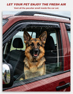 Saleago in-Channel Window Rain Guards Fit for Toyota Camry 2018 2019 2020 2021 2022 2023 2024 Extra Durable Window Visors Window Deflectors Vent Visors Vent Shades Car Accessories-4 pcs 2-Q14