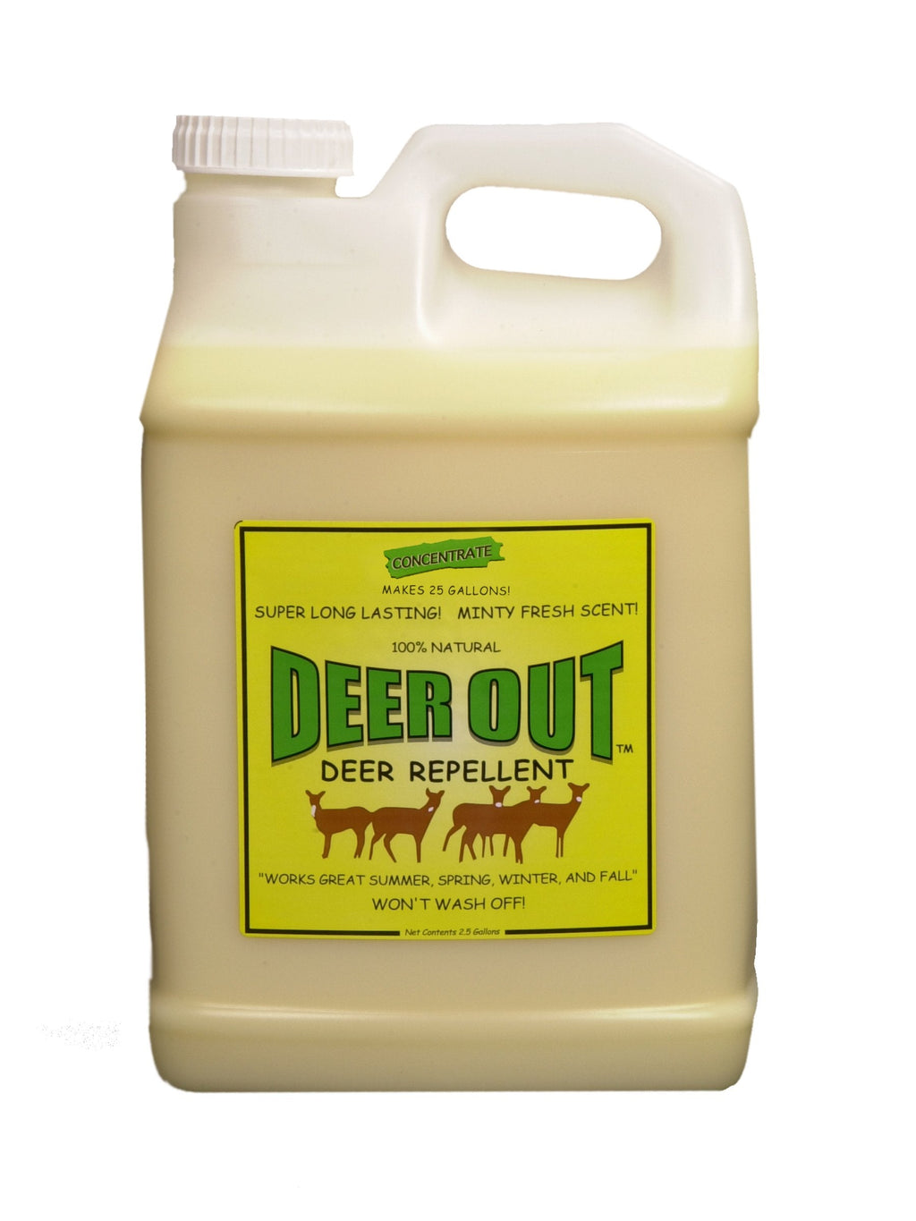 Deer Out 2.5 Gallon Concentrate Deer Repellent