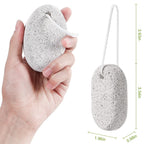 2PCS Natural Pumice Stone, Lava Pedicure Tools Hard Skin Callus Remover for Feet and Hands - Foot File Exfoliation to Remove Dead Skin, and Callusess