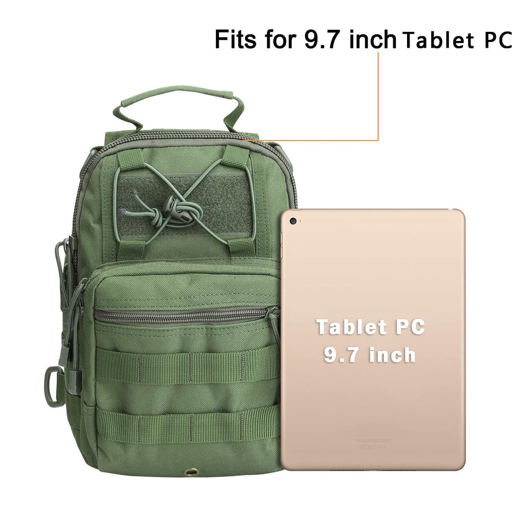 Outdoor Tactical Bag Backpack, Military Sport Bag Pack Sling Shoulder Backpack Tactical Pack for Every Day Carry