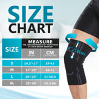 Knee Compression Sleeve for Men and Women (2 Pack), Knee Support Brace for Running and Work out (Large)