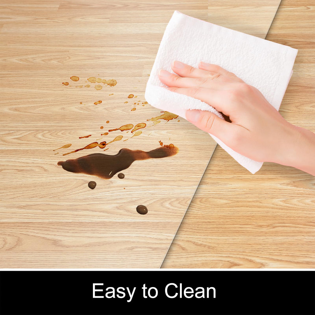 Kuyal Chair Mat for Hardwood Floor,46 x 60 inches Rectangle Desk Durable Wood/Tile Protection Mat for Rolling Chairs, Non-Studded Bottom