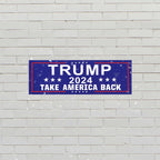 50pcs Trump Stickers, 9x3 Inch Self-Adhesive Trump Decals Waterproof Trump 2024 Take America Back Stickers Presidential Campaign Stickers Trump Bumper Sticker for Cars Windows Laptop
