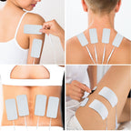TENS Unit Pads 2"X4" 20 Pcs, TENS Unit Replacement Pads Self-Adhesive Electrode Patches with Upgraded Self-Stick Performance for Electrotherapy