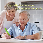 lyforx Big Fat Pens - Enhanced Writing Stability for Arthritis and Elderly Easy Thick Grip 3pcs Green