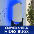Flying Insect Trap (1 Stater & 3 Refill Cartridges), UV Light Indoor Bug Catcher for Gnats, Fruit Flies, Mosquitoes, and Moths, Plug-in Fly Trap for Home, Kitchen, Living Room
