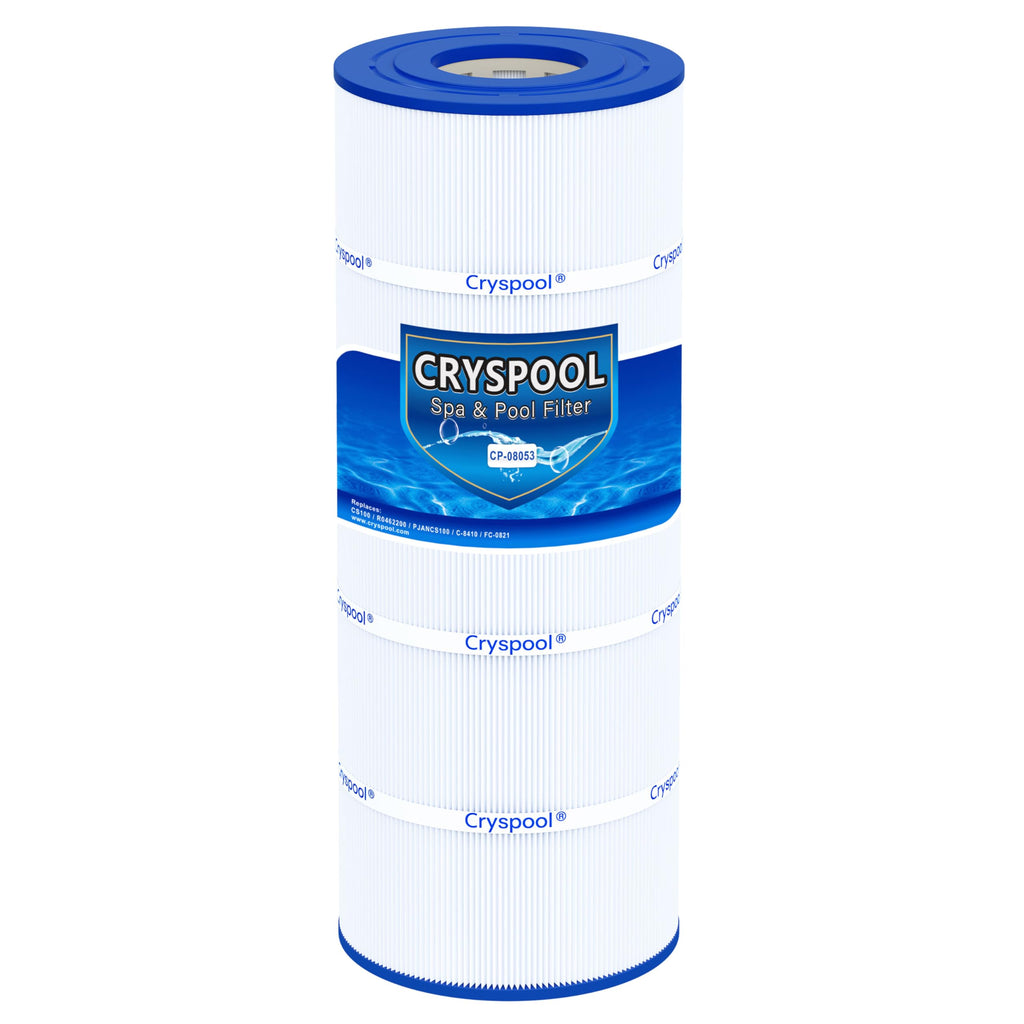 Cryspool® 08053 Filter Compatible with Jandy CS100, R0462200, PJANCS100, C-8410, FC-0821, 100 Sq. Ft Pool Filter Cartridge, 1 Pack