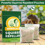 DALIYREPAL Squirrel Repellent Outdoor, Chipmunk Repellent Outdoor, Keep Squirrel Away, Outdoor Squirrels Repellent for Attic, Squirrels Repellent for Garden, Squirrel Deterrent Mint 8 Packs