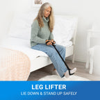 Sliq Hip Kit for Seniors Total Hip Replacement Prime Supplies after Hip Surgery, Hip Replacement Recovery Kit, Hip Ice Pack, 32" Grabber Tool, Leg Lifter, Shoe Horn, Sock Aid Device for Seniors