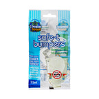 COMPAC HOME Compac’s Stabilizers T Bumpers, Lock Place, Keeps Children, Elderly, Disabled Safe from Slipping Off Shaking, Moving or Wobbly Toilet Seat (1 Set), White, 1 Count (Pack of 1)