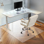 Vicwe Chair Mat for Hardwood Floor, 46” x 72” Large Office Chair Mats, Clear Floor Protector Mat, Easy Rolling Chair Mats for Office Home, Easy to Clean (Rectangle)