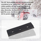 KINTLE 3/8" Universal Snow Blower Impeller Modification Kit Compatible with Modifies 2-Stage Machine Snow Blower (3 Pack)