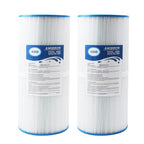 AmiBron PWK35B Replaces Hot Springs Limelight Series Spa Filters, Compatible with Watkins 1642301-1, 78161, 78286, Filbur FC-3921, Pleated Fabric Filter Media 2 Pack