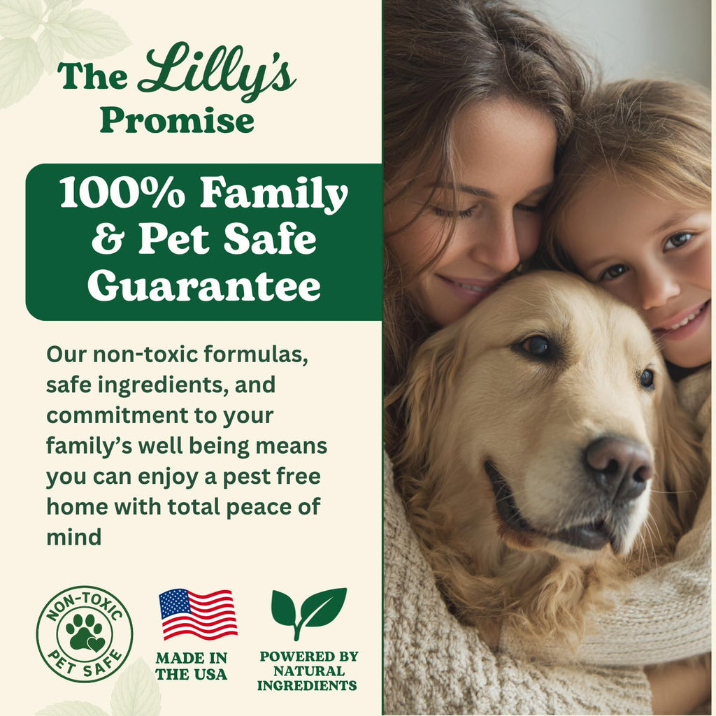 Diatomaceous Earth Food Grade with Peppermint Oil Crawling Insect Killer | Indoor Pest Control Powder for Bed Bug, Roach, Ant, Fleas | Lilly's naturals, 12 fl oz