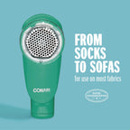 Conair Fabric Shaver and Lint Remover, Battery Operated Portable Fabric Shaver, Green, CLS1GX