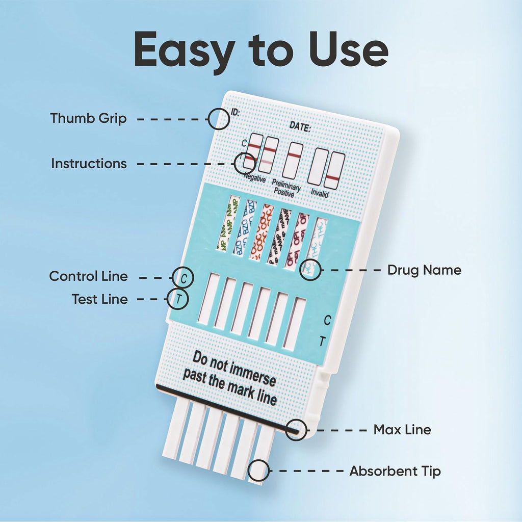Prime Screen [10 Pack] 6 Panel Urine Test Kit