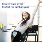 Lumbar Support Pillow for Office Chair, Car Lumbar Pillow Lower Back Pain Relief, Memory Foam Back Cushion with 4D Mesh Cover and Adjustable Straps, Ergonomic Chair Back Pillow for Car,Bed, Gaming