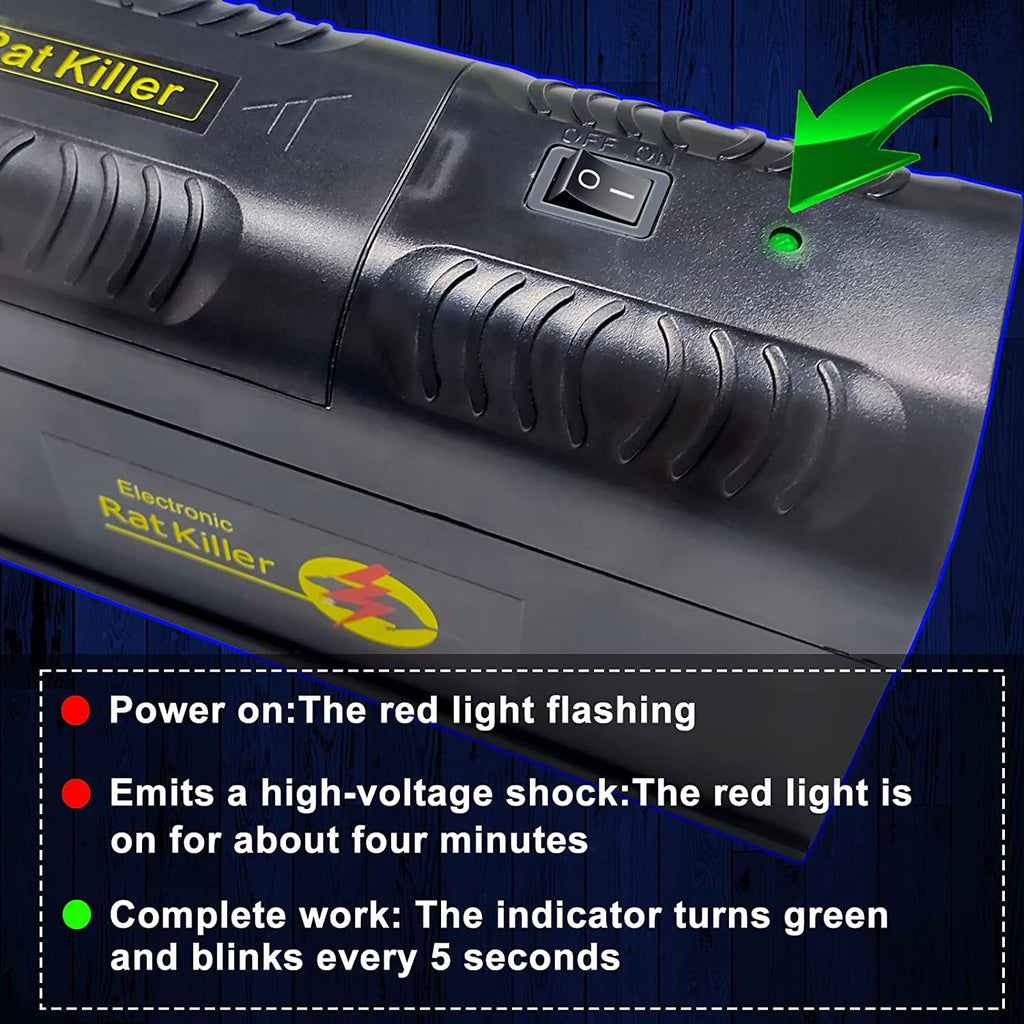 Electric Rat Trap, Humane & Efficient Mouse Trap
