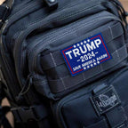 Harsgs 2PCS Trump Patch, Save American Again Hook & Loop Patch for Caps Bags Vests Military Uniforms