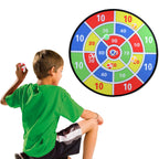 29" Kids Dart Board Game Set, Large Dart Board Toys with 24 Sticky Balls, Sticky Dart Board Indoor Outdoor Sport Fun Party Game Toys for Kids Boys Girls Ages 3 4 5 6 7 8 9 10