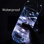 Fairy Lights Plug in 100 Feet 300 Led Waterproof Firefly Lights on Silver Wire UL Adaptor Included Starry String Lights for Wedding Indoor Outdoor Christmas Patio Garden Decoration White
