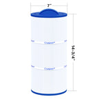 Cryspool® 07043 Filter Compatible with Caldera 75, C-7375, 1019301, 73531, PCD75N, FC-3964, 75 Sq. Ft Spa Filter Cartridge, 1 Pack