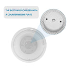 Gteana 8'' Inground Pool Skimmer Replacement Basket 27180-009-000 Compatible with Hayward SP1070 SPX1070E Skimmers, with Weights