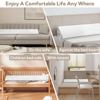 AAAini King Size Bed Gap Filler – Closes 0-6" Mattress Gap, Stops Pillows Falling – Headboard Wedge (76"x10"x6")