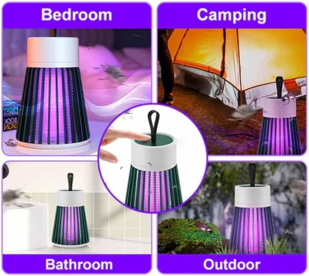 2/3Pcs Mozz Guard 𝑴osquito 𝒁apper 2024, New Generation Portable Cordless Mozzguard 2.0,USB Charing and Low Noise, Suitable for Indoor, Home Garden, Camping (2pcs)