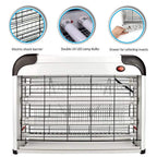 LINKPAL Electric Bug Zapper/Pest Repeller Control Indoor 2800 Volt UV Lamp Flying Fly Insect Killer Mosquitoes Flies Killer Repellent Traps Eliminator Catcher Lure Zap Kills Mosquito (20W Bug Killer)