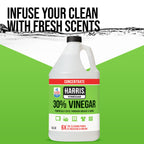 Harris 30% Vinegar Concentrated Extra Strength — All Purpose Cleaner for Home, Garden & Patio