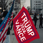 Trump Vance 2024 Flags 3x5 Outdoor Made in USA-Double Sided 3 Ply Heavy Duty Red Trump Vance 2024 Flags Banner for Outside with 2 Brass Grommets UV protection Fade Resistant for Indoor Outdoor