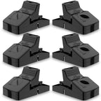 Kat Sense Rat Traps for House (12 Pack) Humane Rodent Trap for Instant Kill Results, Easy to Use Mouse Traps, Effective Anti-Rodent Solution, Reusable, Indoor ‘N Outdoor