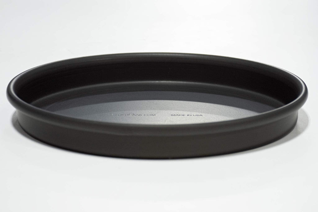 LloydPans Straight Sided Pizza Pan, Pre-seasoned PSTK (1, 10 inch)
