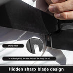 2 Pack Car Door Handle Assist for Elderly – 3-in-1 Car Handle Assist Auto Cane with Seat Belt Cutter & Window Breaker Car Door Latch Handle for Safe Entry/Exit Car for Seniors & Handicapped (2 Pack)