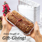 Spare Essentials (65 Pack) 2Lb Foil Bread Pans for Baking, Disposable Bread Pans - Perfect for Baking Banana Bread, Cakes & Meatloaf - 2 Pound Aluminum Pans for Food Serving - 8.5" X 4.5" X 2.5"